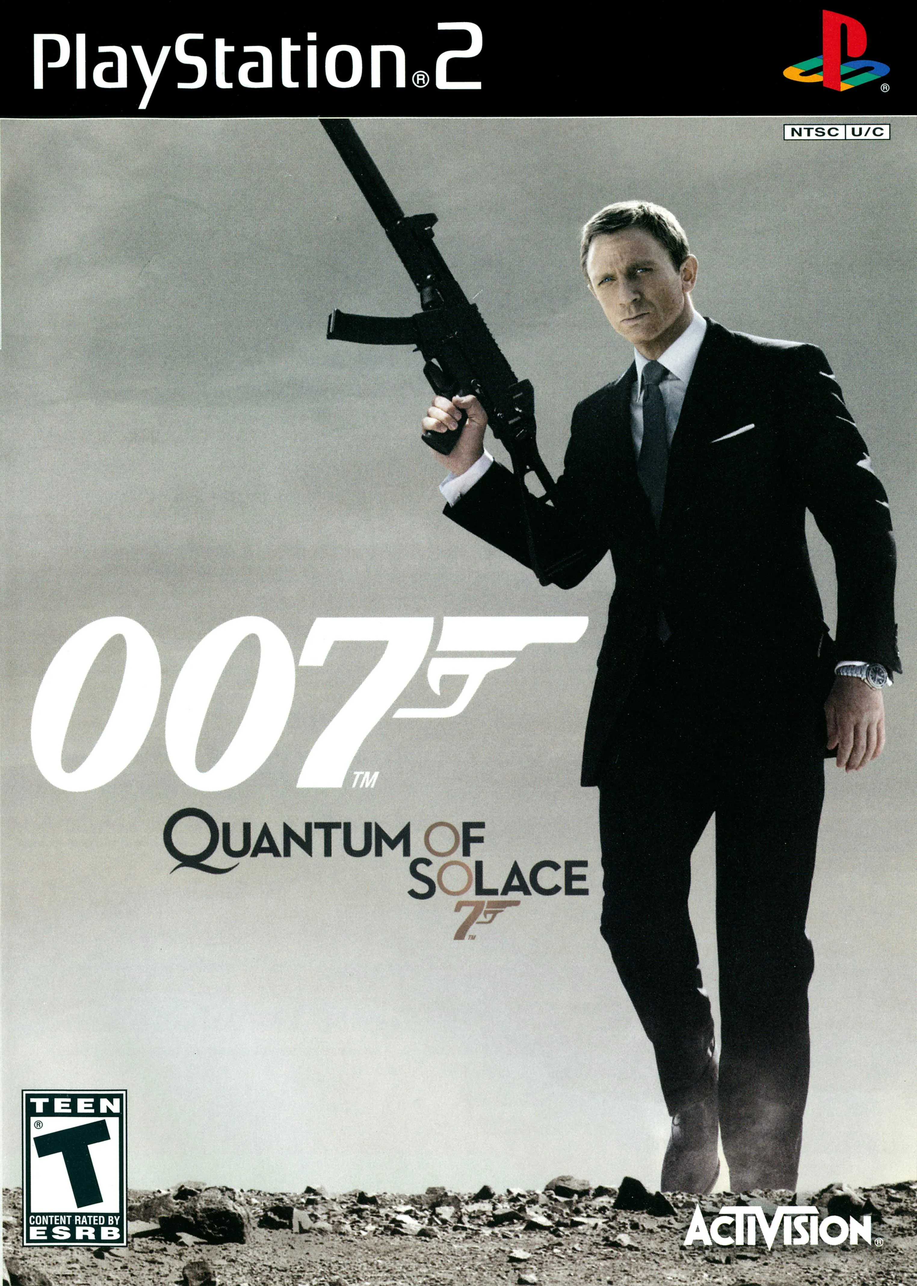 Capa do jogo 007 - Quantum of Solace PS2