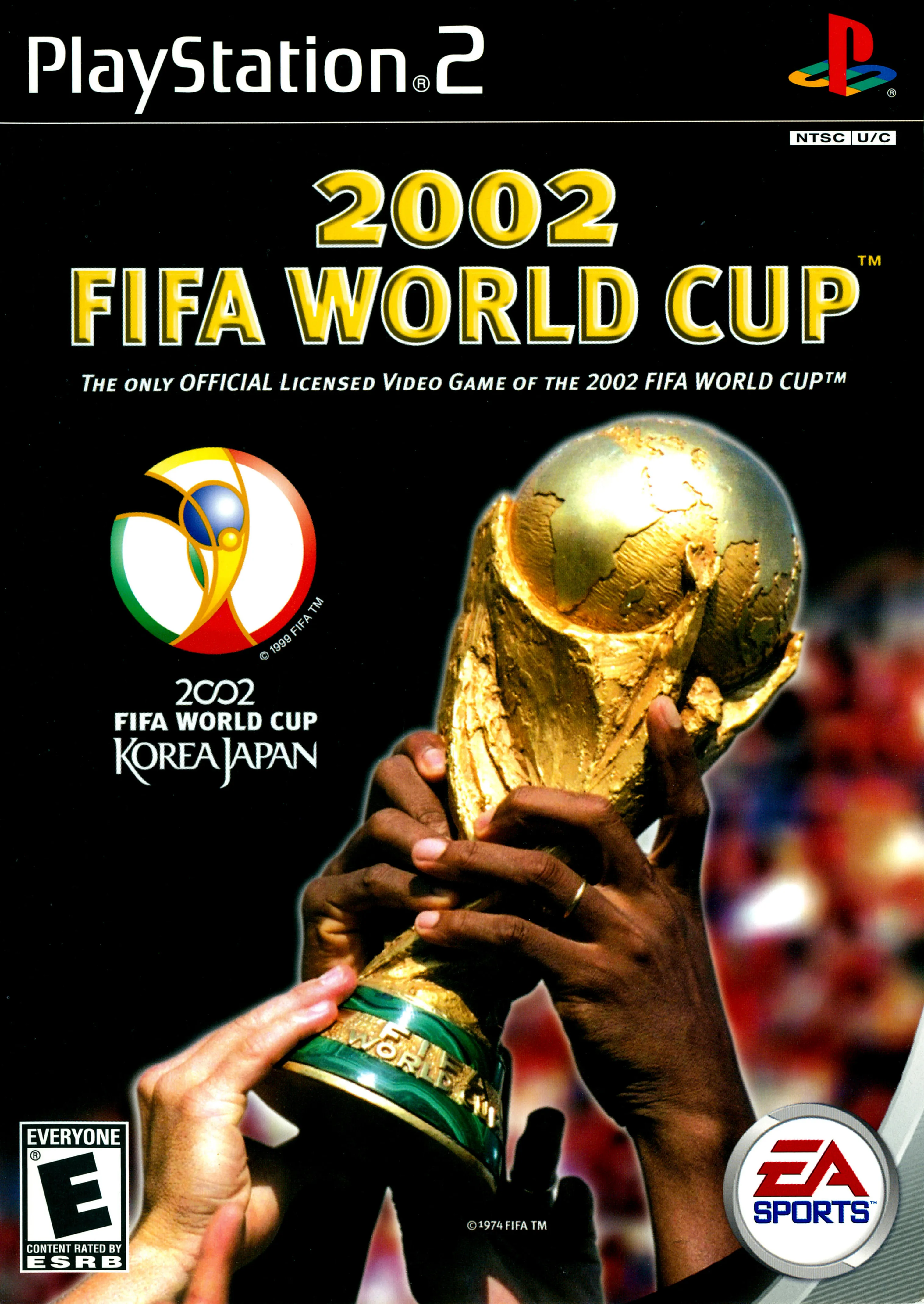 Capa do jogo 2002 FIFA World Cup PS2
